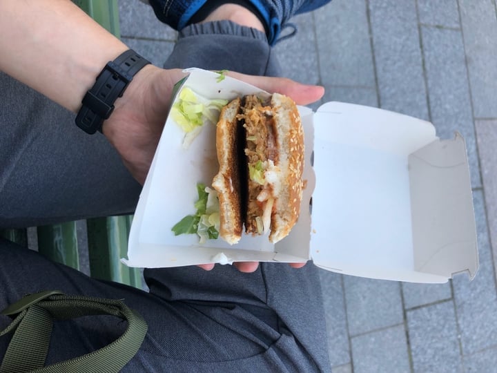 photo of McDonald's McVegan shared by @soyboycarl on  09 Oct 2019 - review