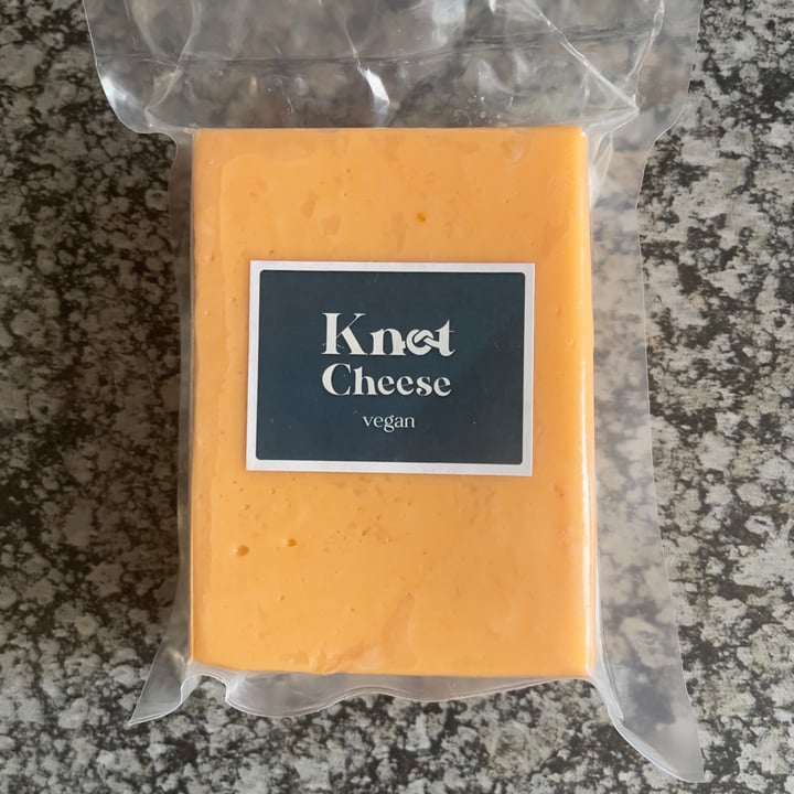 photo of Knot Foods Vegan Cheddar Cheesec shared by @jethrotait on  18 Sep 2021 - review
