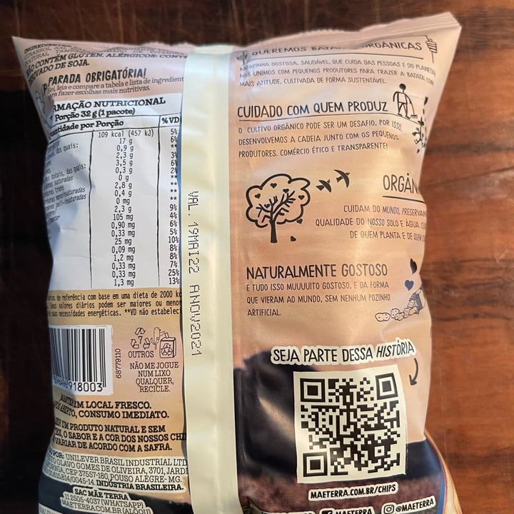 review photo of Mãe Terra Chips Assado shared by @mi-kterine on 10 May 2022 - review
