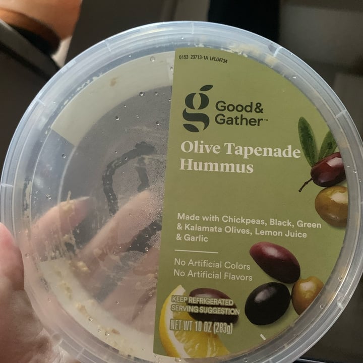 photo of Good & Gather Olive Tapenade Hummus shared by @ellieangel on  15 Aug 2022 - review