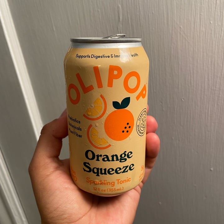 photo of OLIPOP Orange Squeeze shared by @spicyboii5000 on  17 Apr 2022 - review