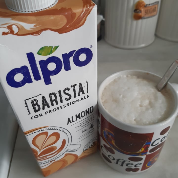 review photo of Alpro Almond milk barista shared by @elenovia on 19 Mar 2021 - review