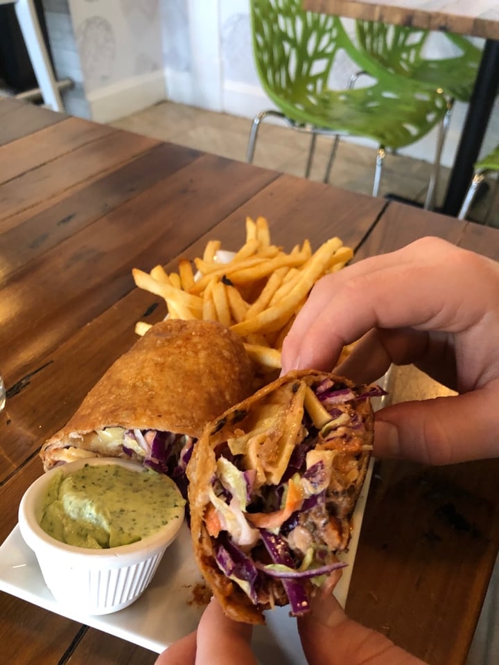 photo of Trio Plant-based BBQ jackfruit wrap shared by @elizabeth on  26 Jan 2020 - review