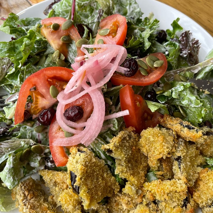 photo of Two Dollar Radio Headquarters Chadford Astoria Salad with Eggplant shared by @mfaith on  29 Dec 2021 - review