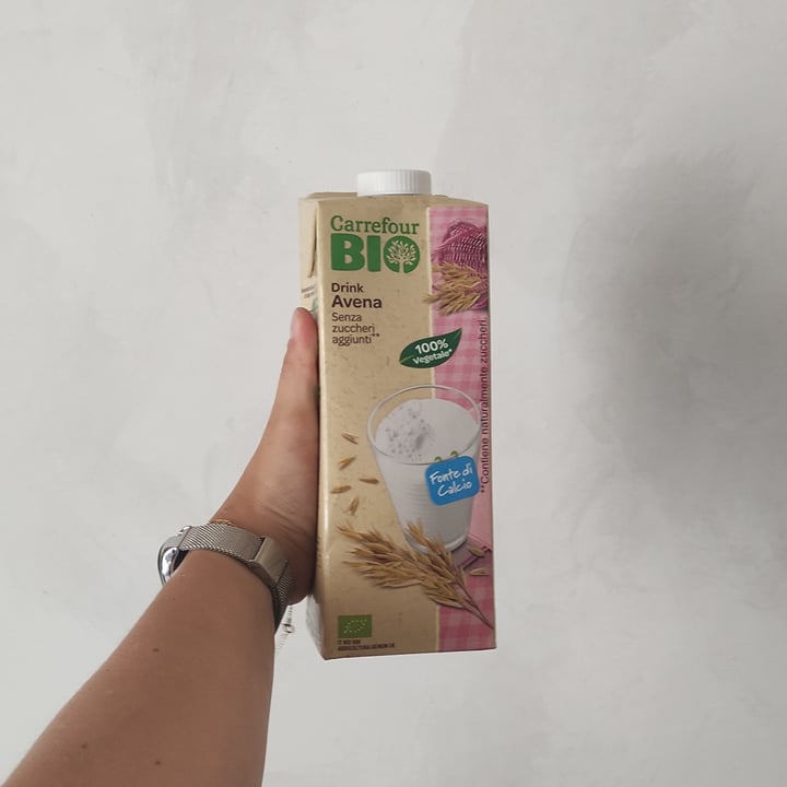 photo of Carrefour Bio Drink Avena shared by @tastyveg on  04 Oct 2021 - review