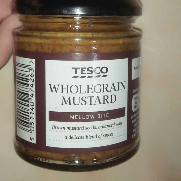 photo of Tesco Wholegrain Mustard shared by @johnn on  31 May 2022 - review