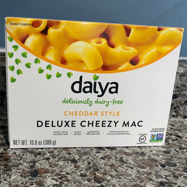 photo of Daiya Cheddar Style Deluxe Cheezy Mac shared by @sridenour on  09 May 2020 - review