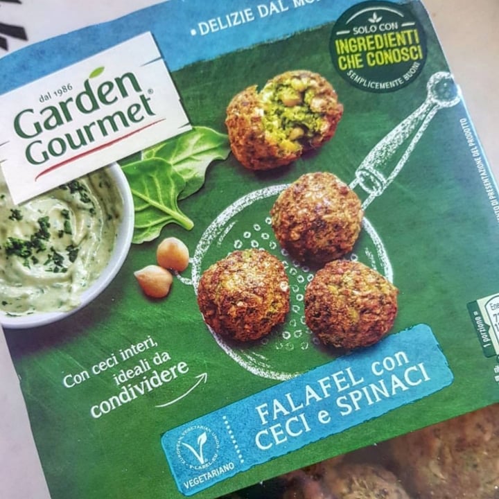 photo of Garden Gourmet Falafel con ceci e spinaci shared by @saranicosia5 on  26 Feb 2020 - review