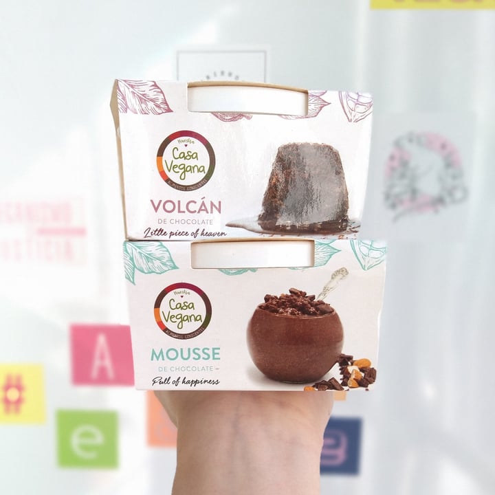 photo of Casa Vegana Volcán de chocolate shared by @amarantaveg on  03 Aug 2021 - review