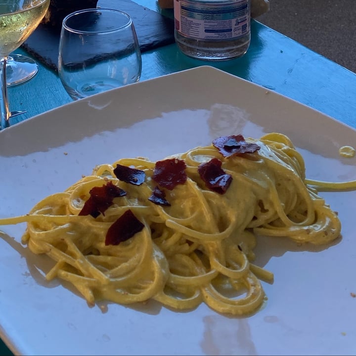 photo of Cavoli Nostri Spaghetti Alla Chitarra Al Limone Di Sorrento , Rucola E Mopur shared by @giorgiass on  16 Oct 2022 - review
