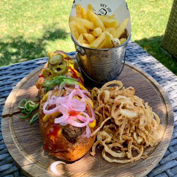 photo of Hey Joe Brewing Company Hot dog (Vegan Option) shared by @rozanne on  20 Dec 2020 - review