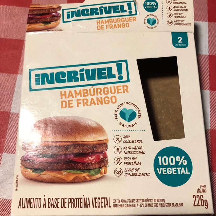 photo of Incrível - Seara Burger 100% Vegetal shared by @fernanda-81 on  17 Nov 2022 - review