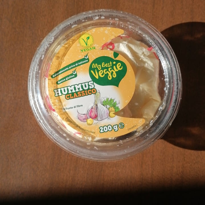 photo of My Best Veggie Hummus classico shared by @giannix on  14 Dec 2021 - review