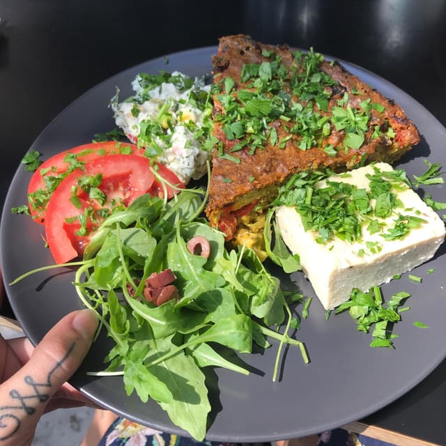Foto del plato “Oven Baked Omelette”