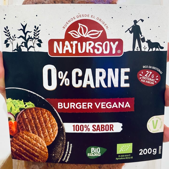 photo of Natursoy Burger Vegana shared by @mikelpro on  01 Oct 2021 - review