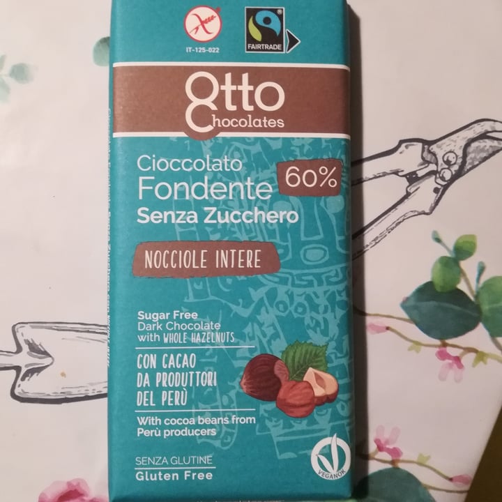 photo of Otto chocolates Cioccolato Fondente Con Nocciole shared by @grilla on  31 Oct 2022 - review