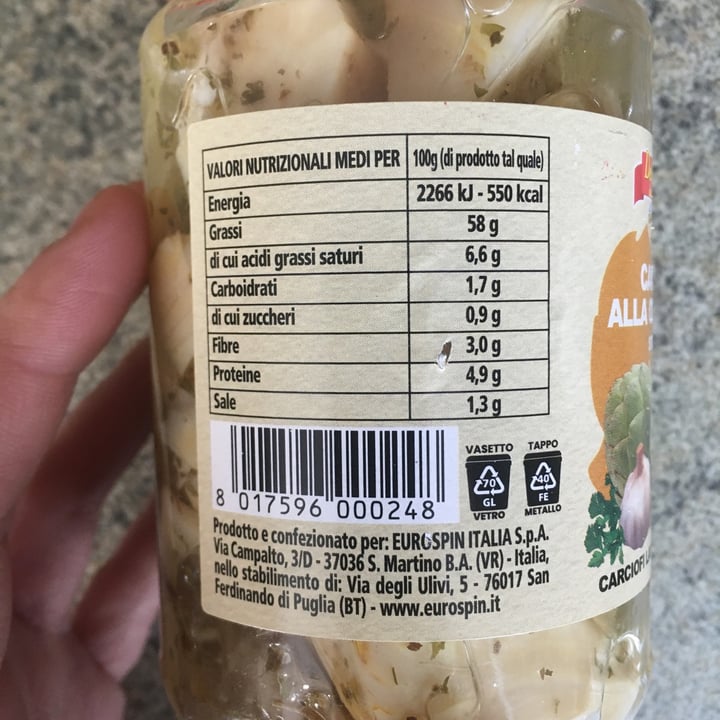 photo of Delizie dal Sole Carciofi alla contadina sottolio shared by @morganaaa on  25 Feb 2021 - review