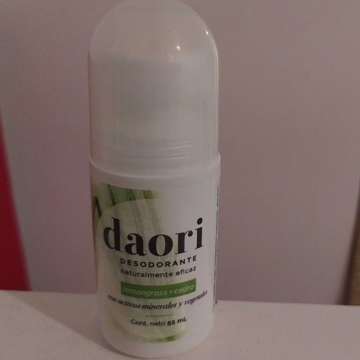 photo of Daori Desodorante Lemongrass + cedro shared by @maferdiaz on  28 Oct 2021 - review