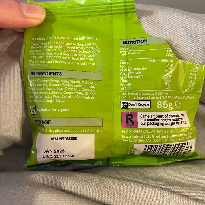 photo of Tesco Mini Jelly Beans shared by @ameriamber on  21 Feb 2022 - review