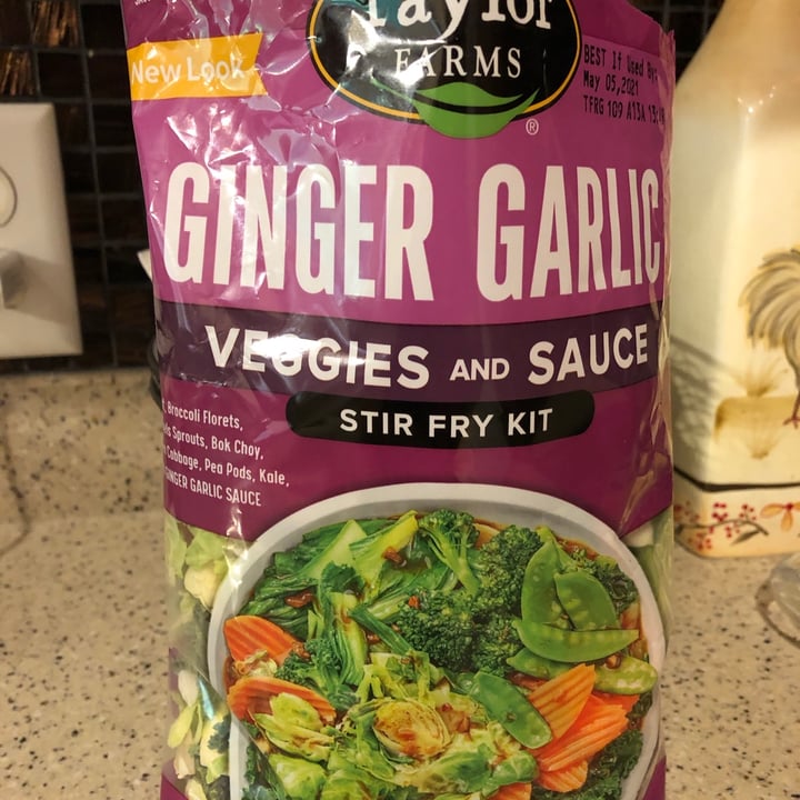 photo of Taylor Farms Ginger Garlic Stir Fry Kit shared by @annettej on  03 May 2021 - review
