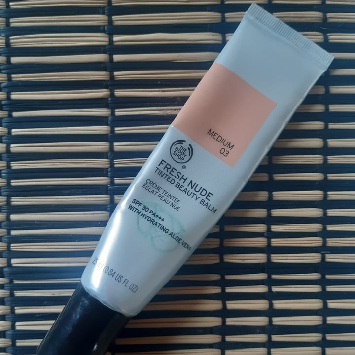 photo of The Body Shop Fresh Nude tinted beauty balm shared by @veganhaven on  21 Oct 2020 - review
