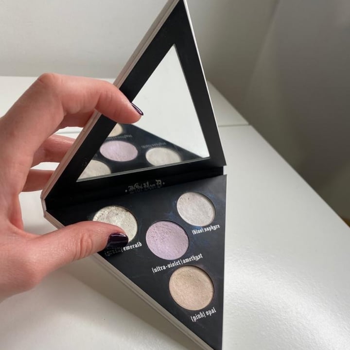 photo of KVD Beauty Alchemist Holographic Palette shared by @alabama on  20 Jan 2021 - review