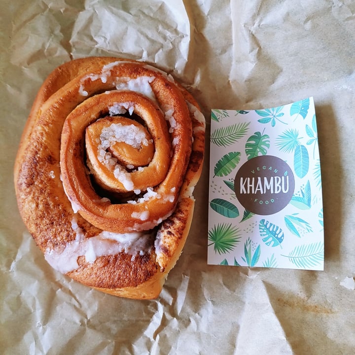 photo of Khambú Cinnamon roll shared by @saravelif on  20 Aug 2021 - review