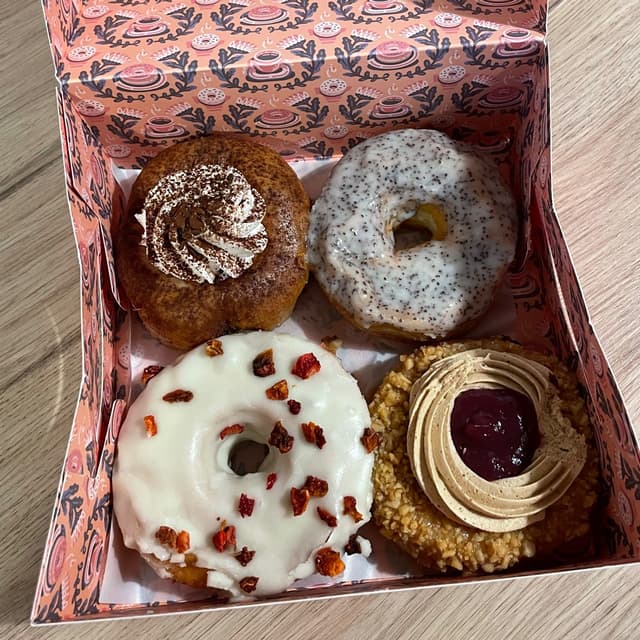 Photo of the dish “Lemon Poppyseed Donut”