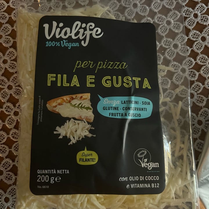 photo of Violife Per pizza fila e gusta shared by @alessandro12 on  16 Apr 2022 - review