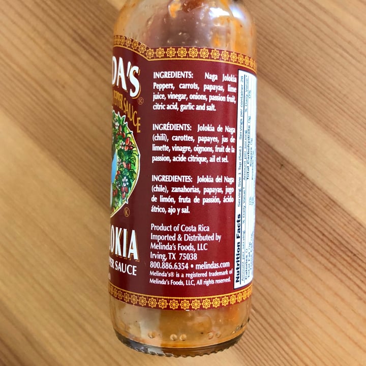 photo of Melinda’s Naga Jolokia X-tremely Hot Pepper Sauce shared by @aqualing on  17 Feb 2021 - review