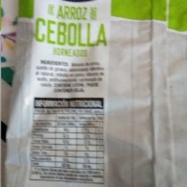 photo of Dos hermanos Snack De Arroz Sabor Cebolla shared by @angeleslo on  25 Mar 2022 - review