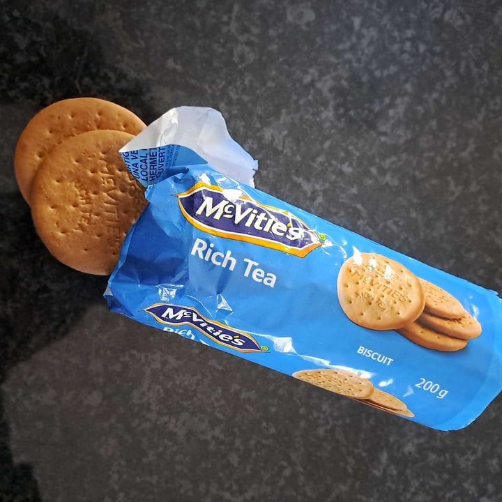 photo of McVitie's Rich Tea shared by @thecuriousamateur on  22 May 2022 - review