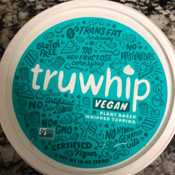 photo of Truwhip Truwhip Vegan shared by @valeskafreire on  19 Jul 2021 - review