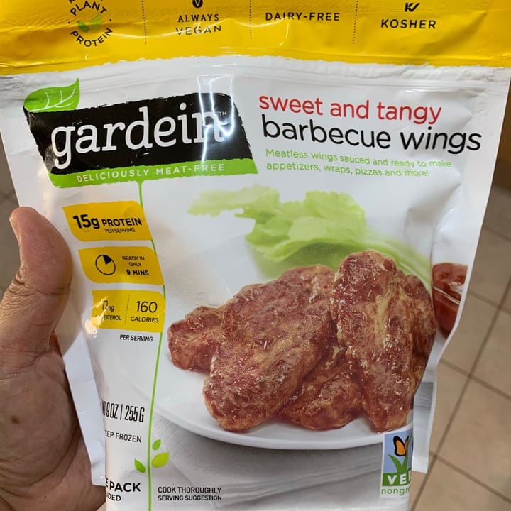 photo of Gardein Sweet and Tangy Barbecue Wings shared by @yashermin on  22 Apr 2021 - review