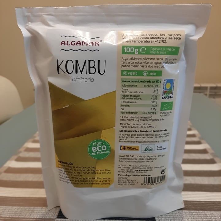 review photo of Algamar Alga Kombu shared by @edusantana on 13 Feb 2022 - review