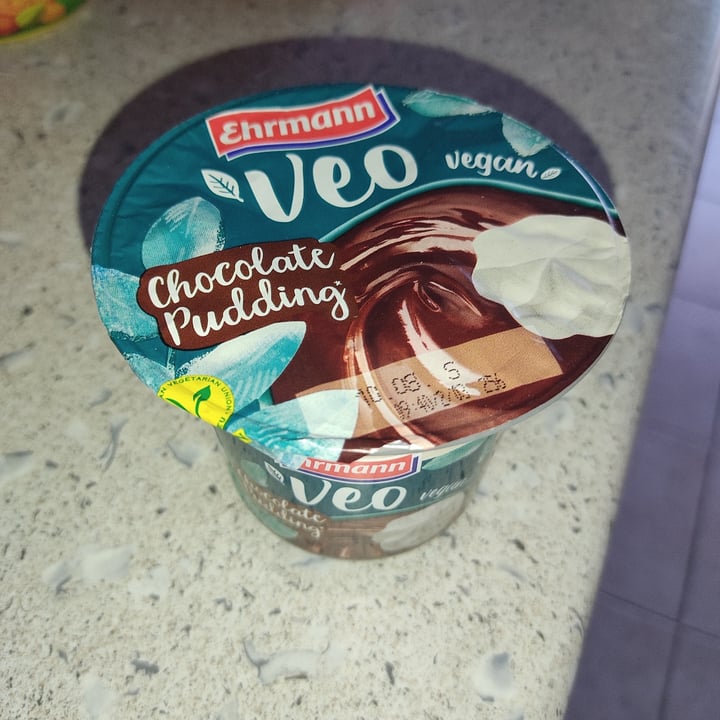 photo of Ehrmann Veo Vegan Chocolate Pudding shared by @anniev on  10 Aug 2021 - review