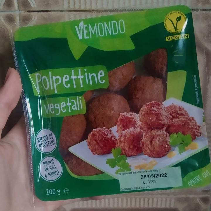 review photo of Vemondo Polpettine Vegetali shared by @chloebotta on 06 Sep 2022 - review