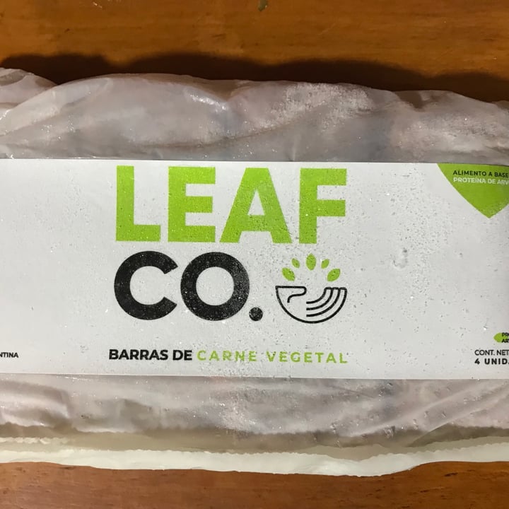 photo of Leaf co. Barras de Carne Vegetal shared by @jjazcuello on  22 Jun 2021 - review