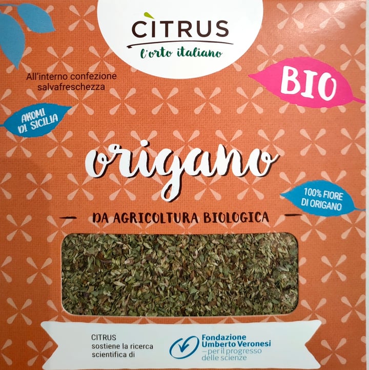 photo of Citrus Origano bio shared by @agnetrem on  08 Oct 2021 - review