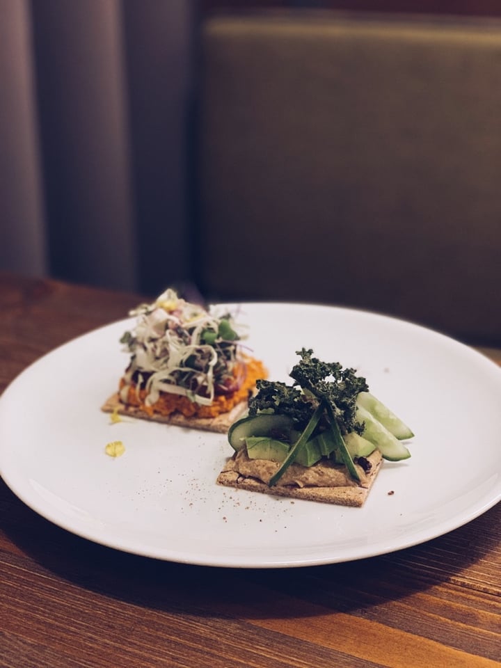 photo of Plants 北歐開面三明治 Smørrebrød Open Sandwich shared by @thisisaconsciousmind on  25 Oct 2019 - review