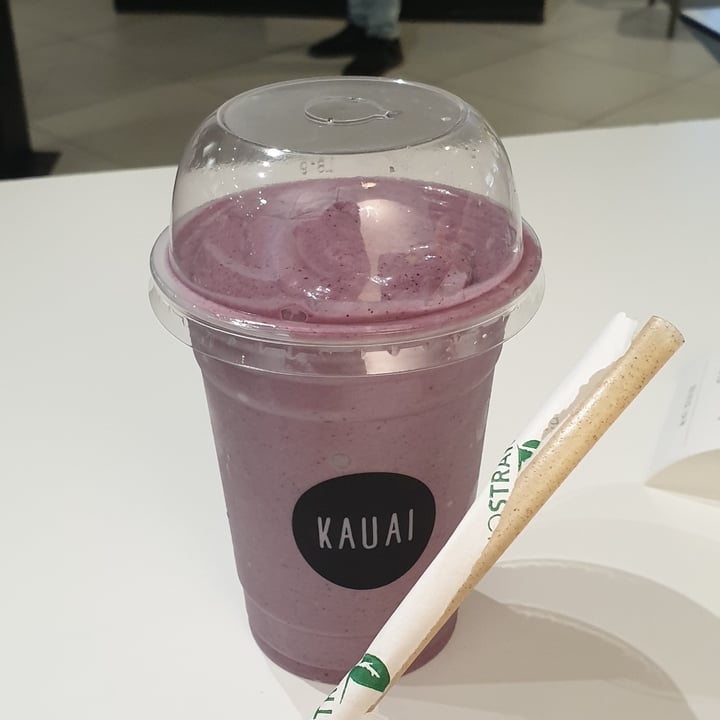 photo of KAUAI Peanut Butter Berry smoothie shared by @petralaranjo on  04 Jan 2021 - review