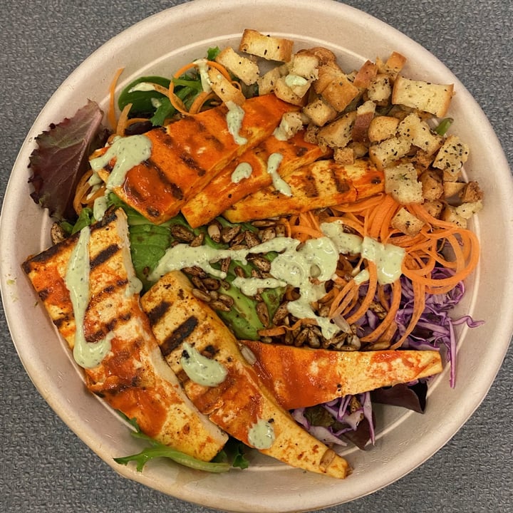 photo of Orchard Grocer Upstater Buffalo Tofu Salad shared by @janetisvegan on  02 Apr 2021 - review