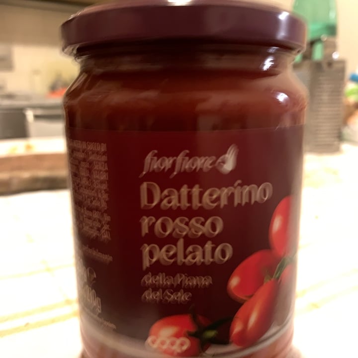 review photo of Coop Datterino rosso pelato shared by @maura75 on 11 Apr 2022 - review