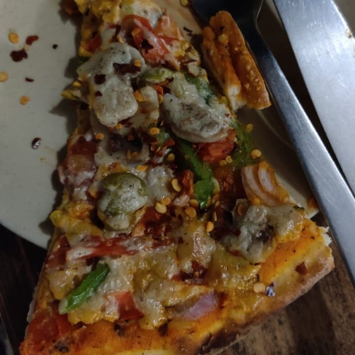 review photo of Tattv cafe Vegan Pizza shared by @rainy on 18 Oct 2020 - review