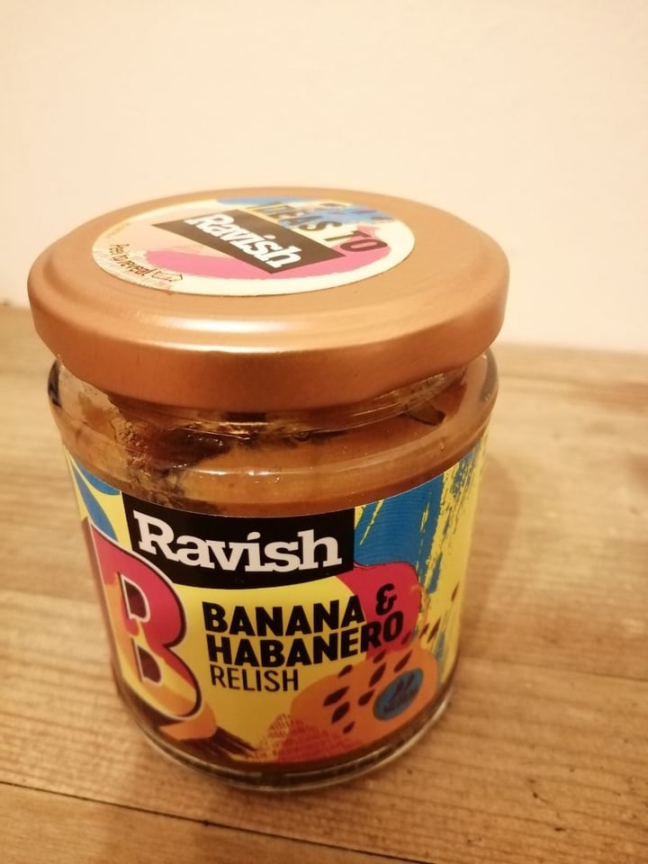 photo of English Provender Company Banana & Habanero Relish shared by @nrc on  21 Mar 2020 - review