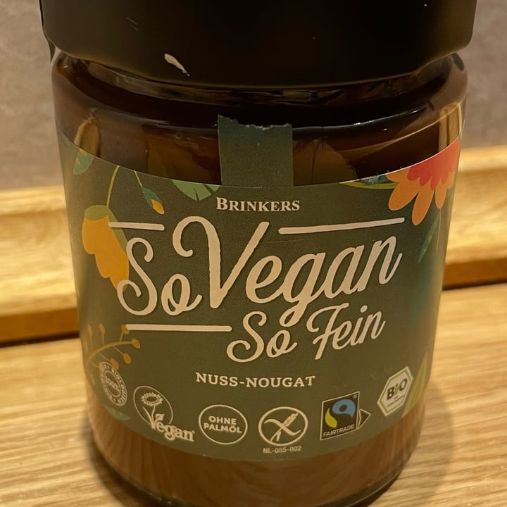 review photo of Brinkers So vegan so fein Nuss-Nougat shared by @giuphi on 31 Jan 2022 - review