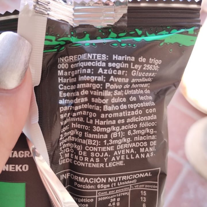 photo of Neko Alfajor De Dulce De Leche De Almendras shared by @nazarenamorello on  13 Dec 2022 - review