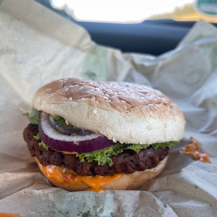 review photo of McDonald's Vegan burger (TS) shared by @myphotosbyrachel on 25 Aug 2021 - review