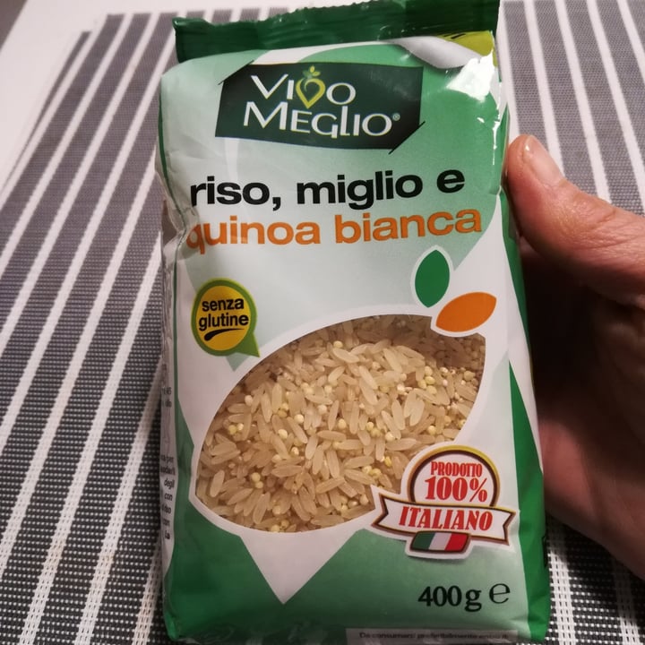 photo of Vivo Meglio Riso, miglio e quinoa bianca shared by @barbarabergantin on  23 Mar 2022 - review