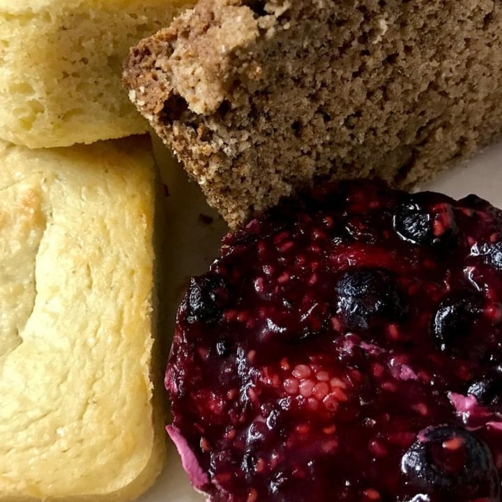 review photo of Green & Yang Healthy Bakery Café Panque de Elote shared by @daveganmexa on 24 Oct 2020 - review